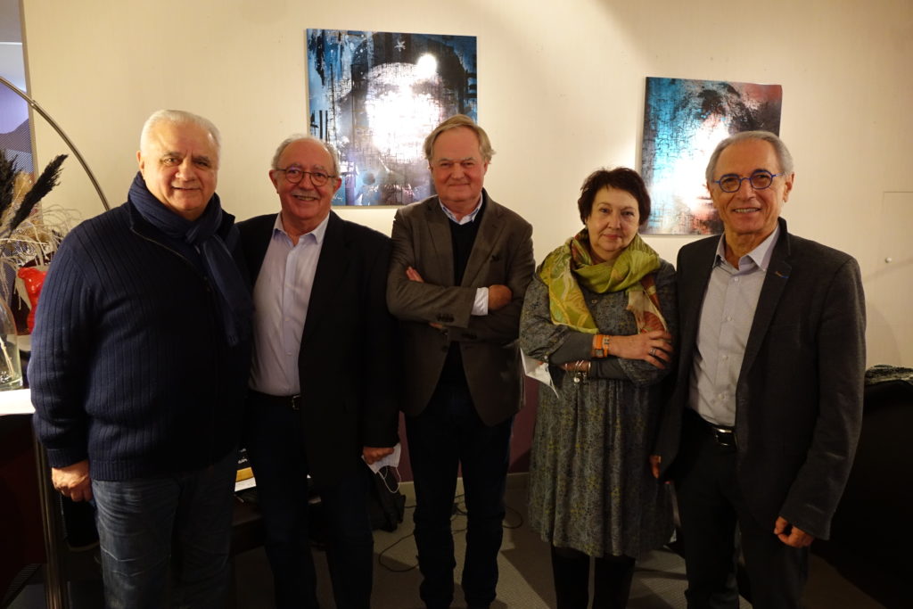 Membres fondateurs de l'association Alphonse Jourdai